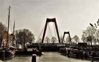 Willemsbrug en de oude haven